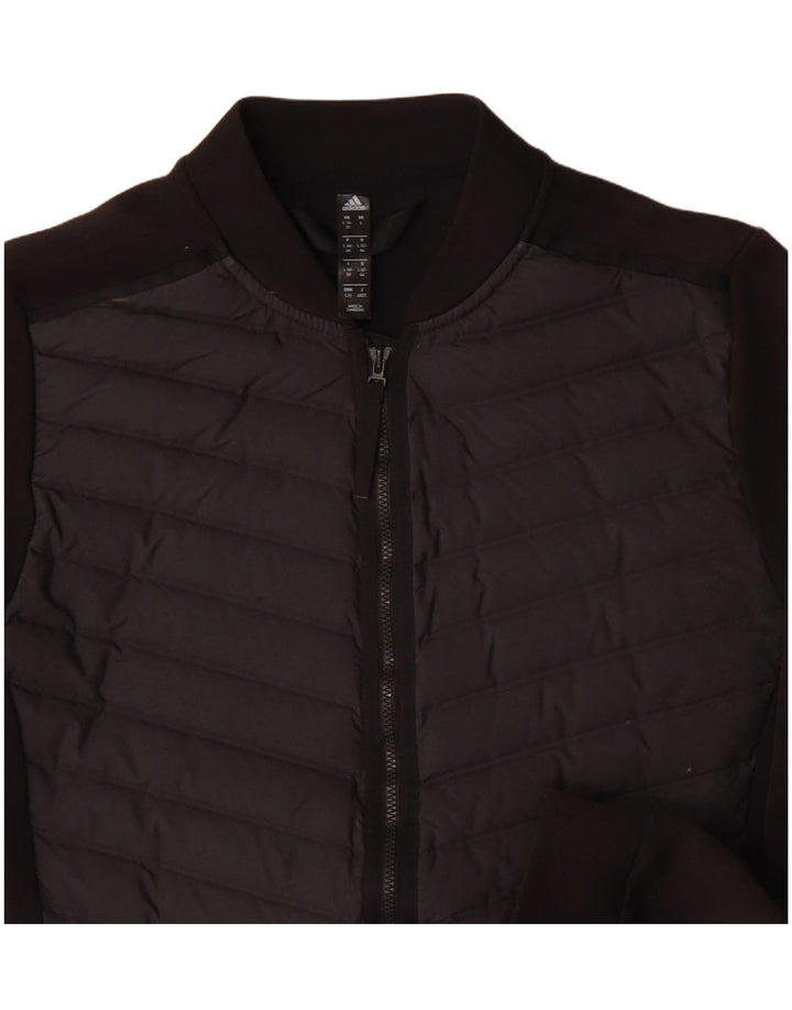 Γυναικεία αθλητική φόρμα Adidas Top Jacket UK 16/18 Large Black Polyester