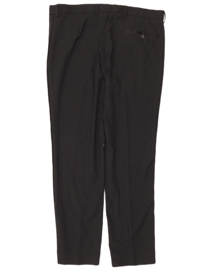 Marks & Spencer Ανδρικό Slim Suit Παντελόνι W34 L29 Μαύρο Πολυεστέρα