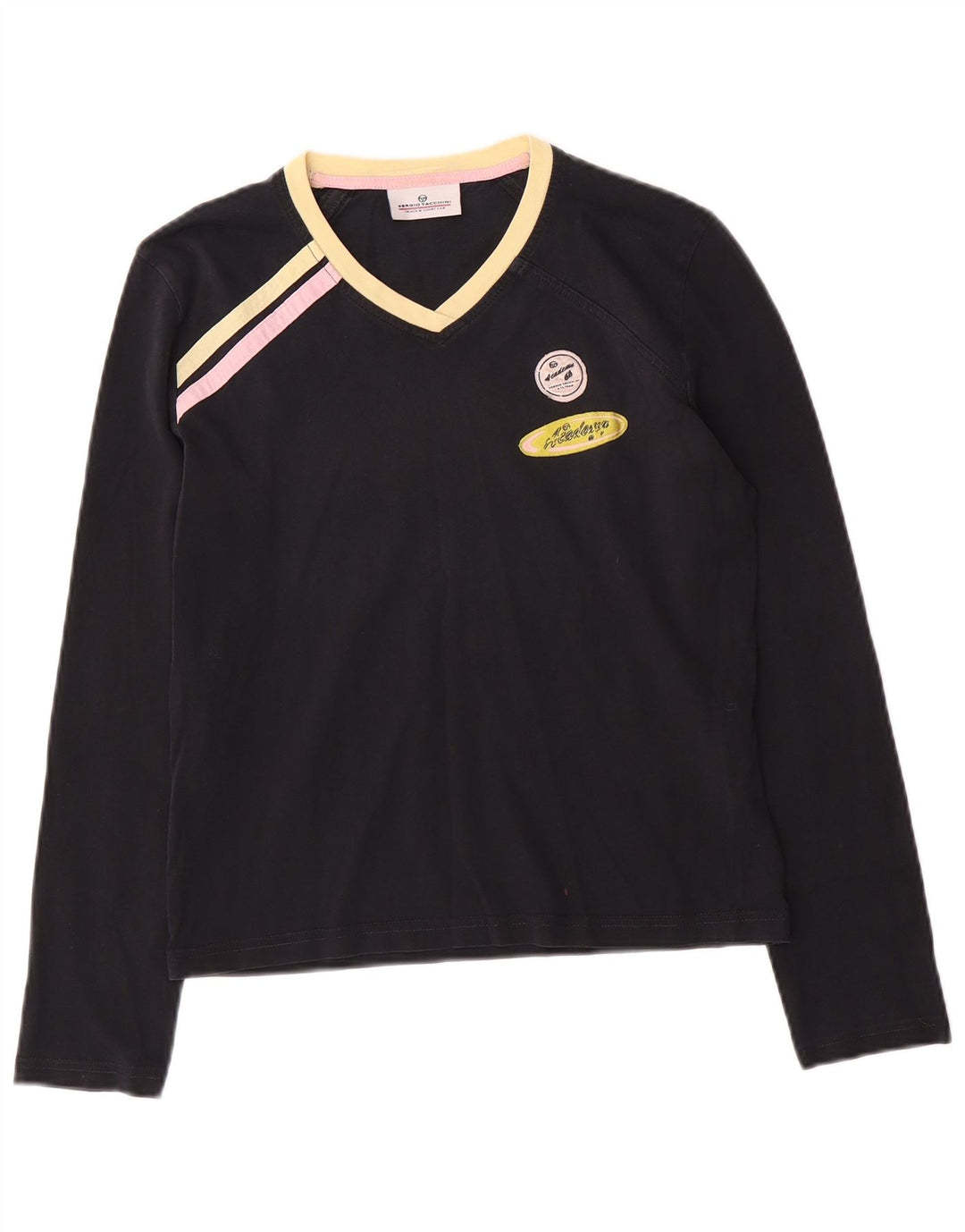 Sergio Tacchini Γυναικείο Γραφικό Μακρυμάνικο IT 44 Μεσαίο Μαύρο