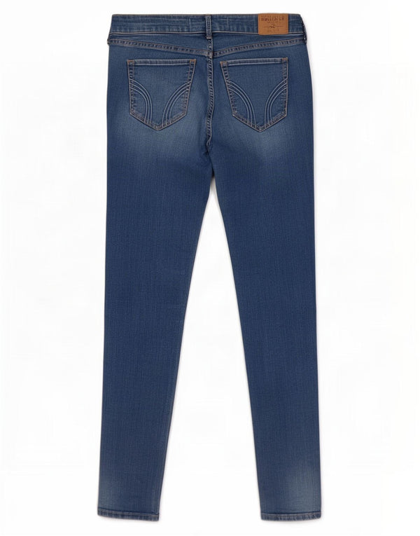 Hollister Γυναικείο Skinny Jeans US 7 Medium W28 L29 Μπλε βαμβακερό
