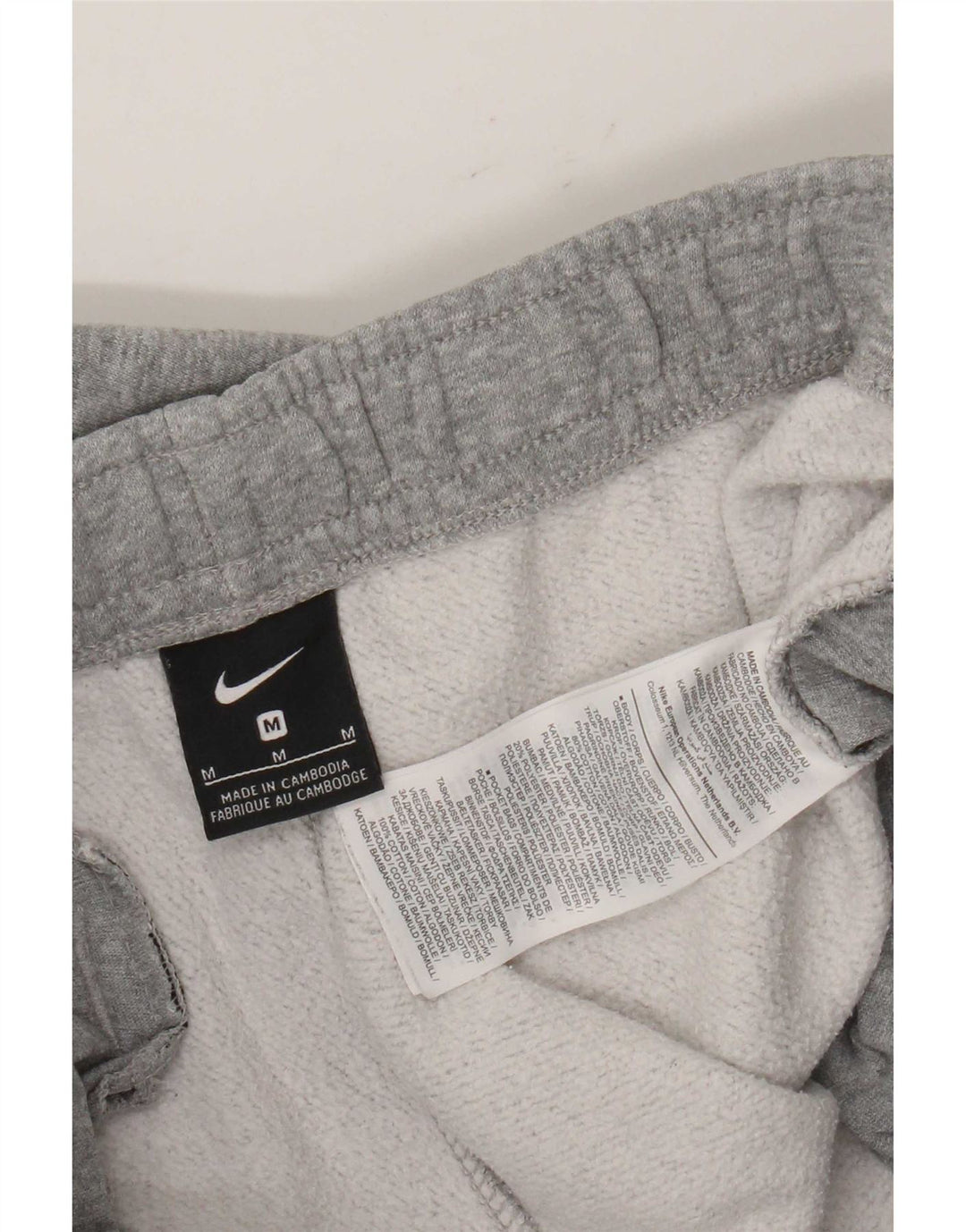 Ανδρική φόρμα Nike Παντελόνι Joggers Μεσαίο γκρι βαμβακερό