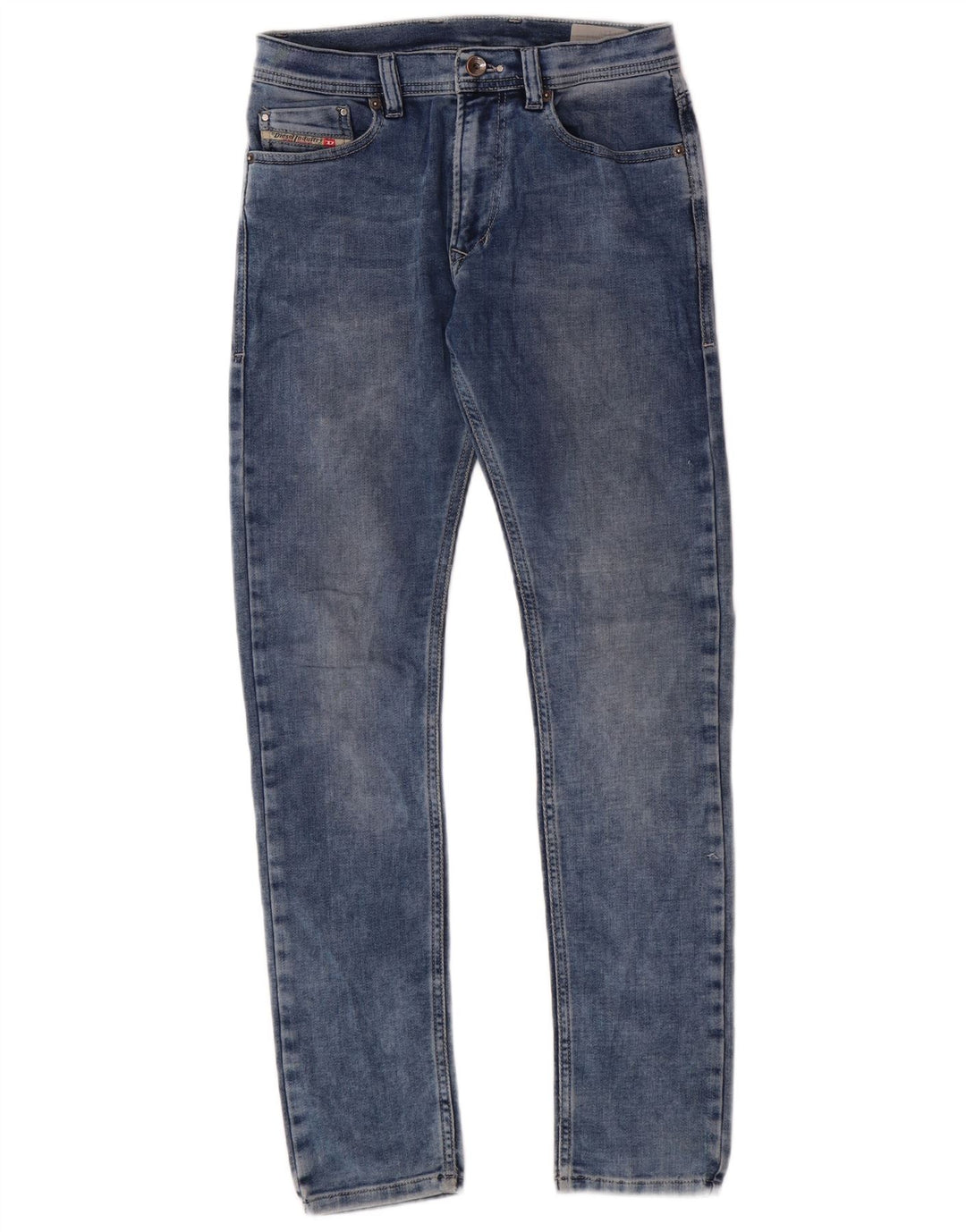 DIESEL Boys Tepphar Slim Jeans 11-12 ετών W26 L30 Blue Cotton