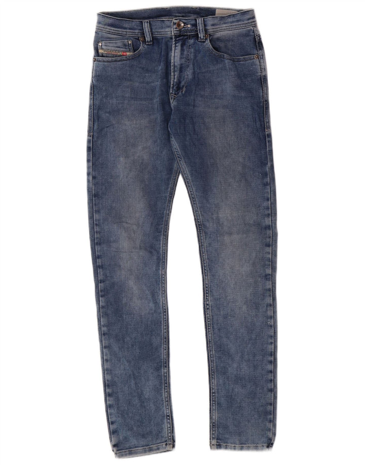 DIESEL Boys Tepphar Slim Jeans 11-12 ετών W26 L30 Blue Cotton