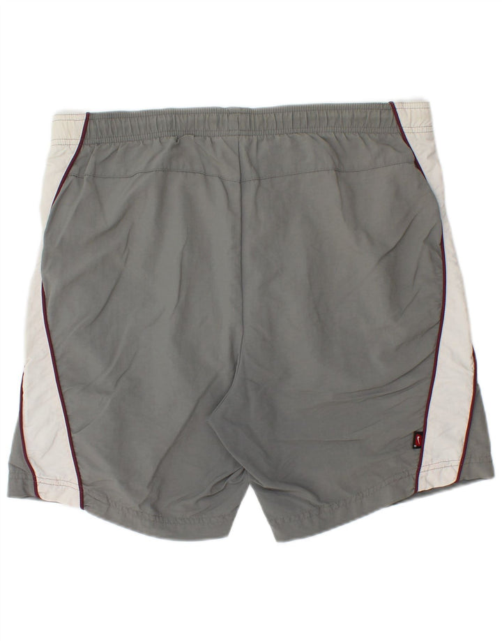 Ανδρικό αθλητικό σορτς Nike UK 39/41 με μεσαίο γκρι νάιλον χρώματος