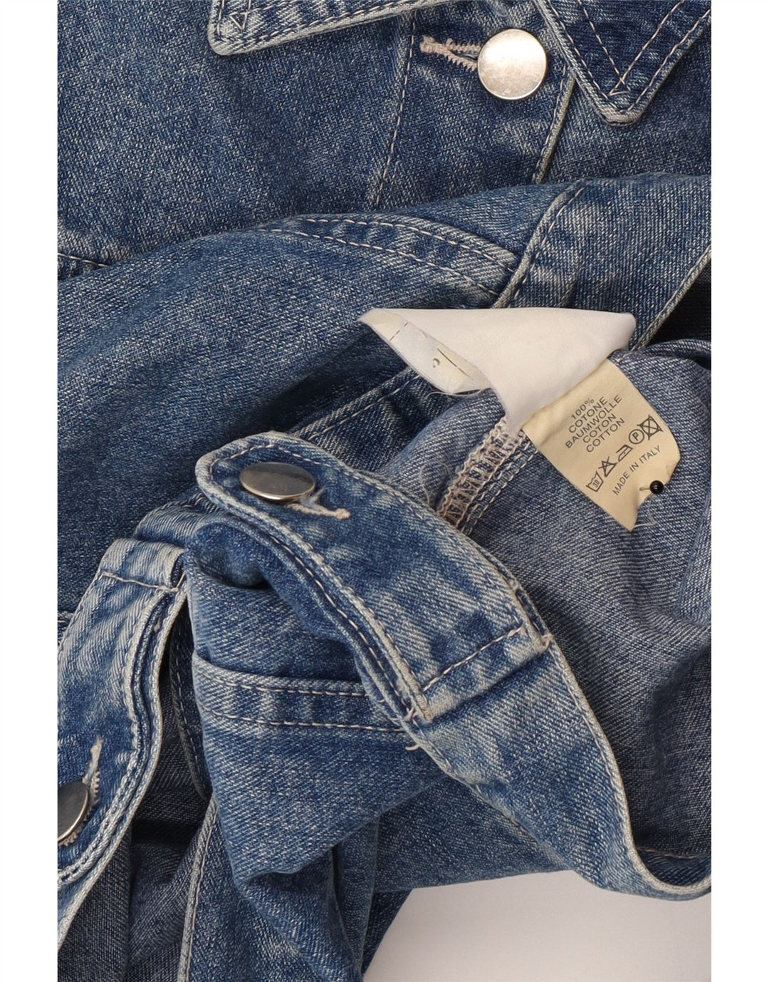 Γυναικείο Τζιν Μπουφάν Gaudi UK 10 Small Blue Cotton