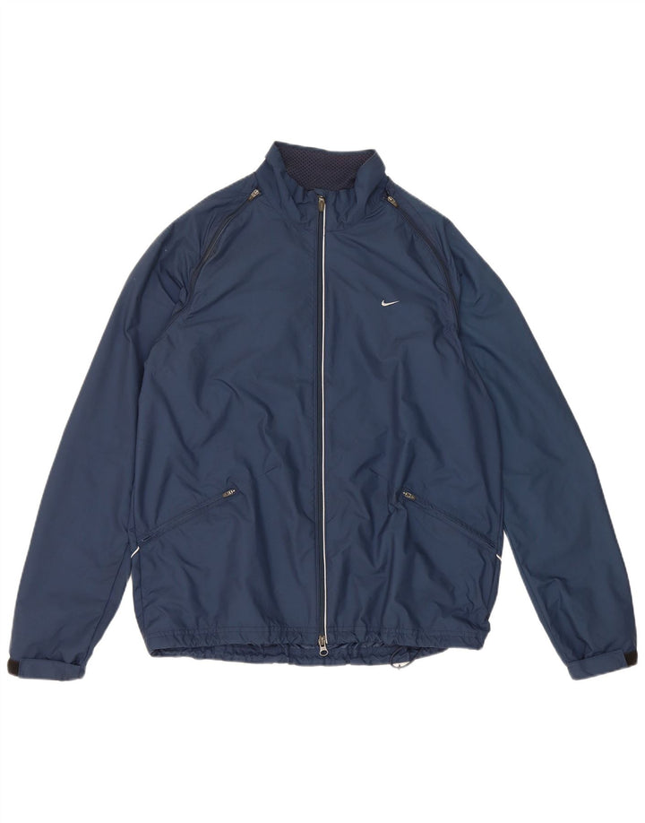 Γυναικεία φόρμα Nike Top Jacket UK 14/16 Large Navy Blue