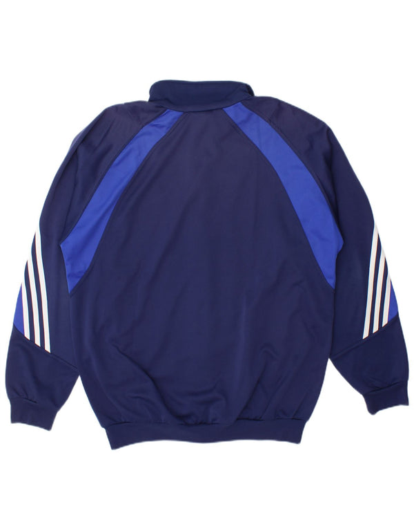 Ανδρική φόρμα Adidas Climalite Top Jacket UK 40/42 Medium Navy Blue