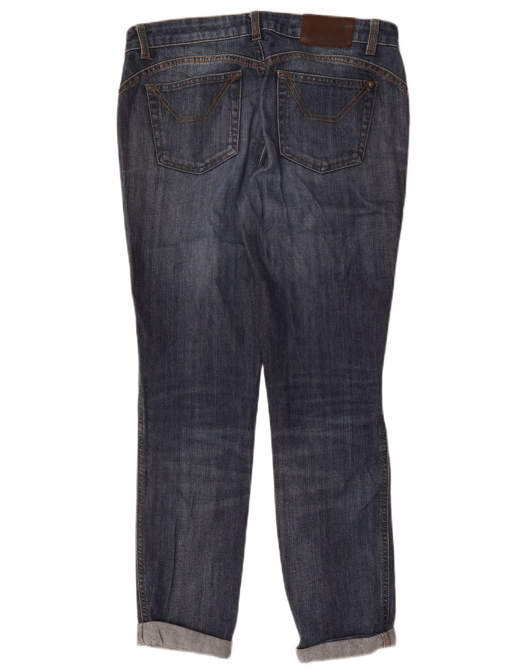 Jeckerson Γυναικείο Slim Jeans W28 L27 Μπλε βαμβακερό