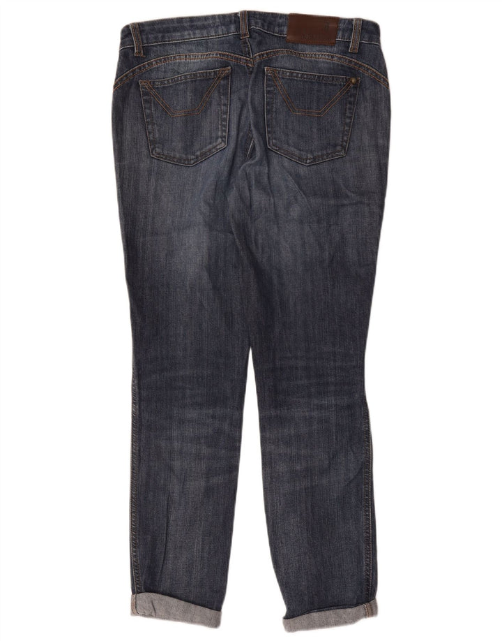 Jeckerson Γυναικείο Slim Jeans W28 L27 Μπλε βαμβακερό