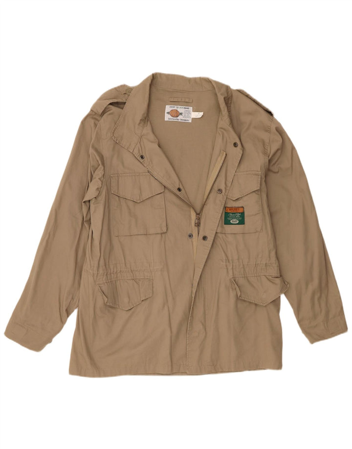 Ανδρικό Military Jacket Wilker UK 38 Medium Beige Cotton
