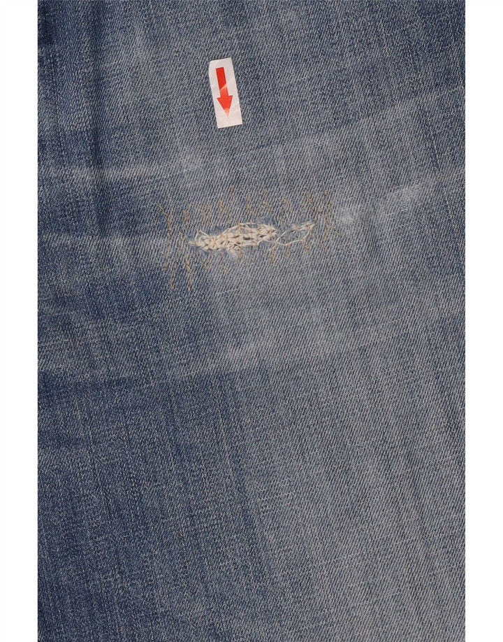 Armani Γυναικείο ίσιο τζιν W32 L30 Μπλε βαμβακερό