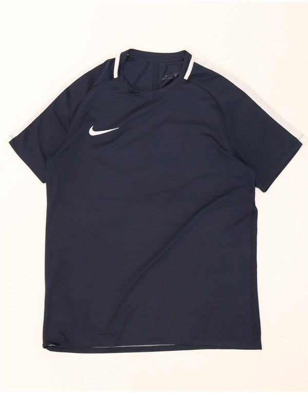 Ανδρικό μπλουζάκι Nike με μπλουζάκι Dri Fit, μεγάλο μπλε ναυτικό χρώμα
