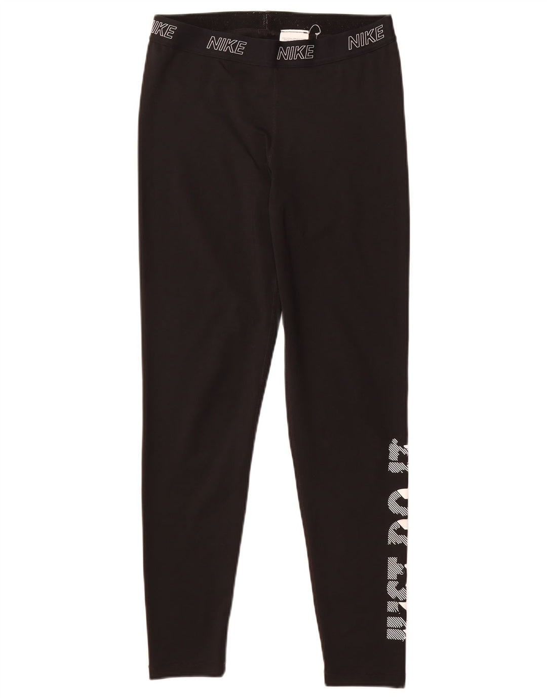 Γυναικείο κολάν Nike Dri Fit Graphic UK 14 Large Black Polyester