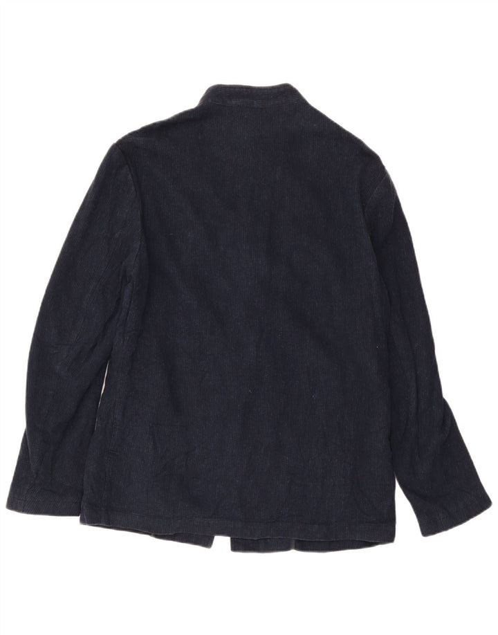 Ανδρικό μπουφάν ZARA Duffle UK 38 Medium Navy Blue Λευκό