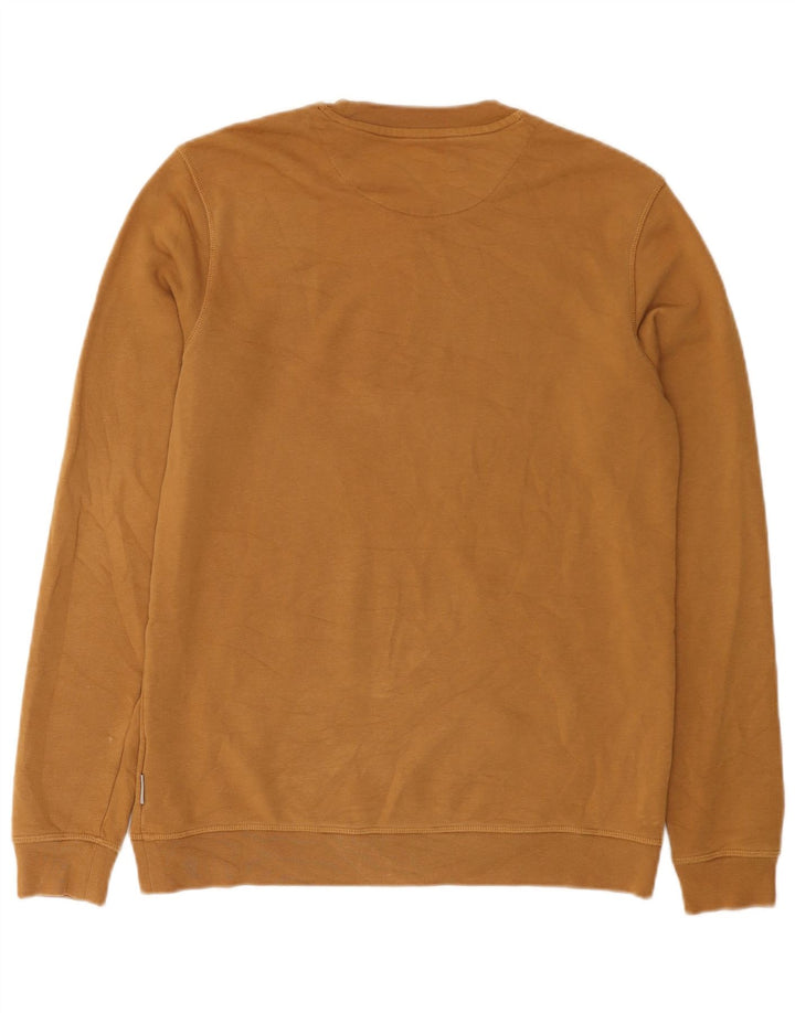 Ted Baker Ανδρικό γραφικό φούτερ Jumper Μέγεθος 2 Μικρό καφέ βαμβακερό