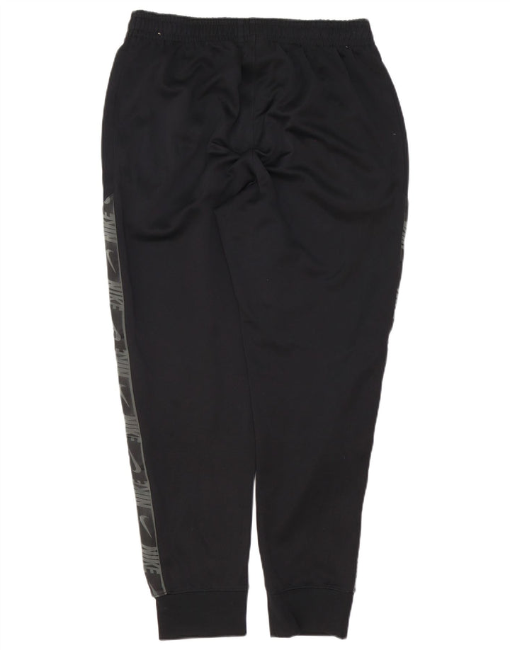 Ανδρικές φόρμες γραφικών Nike παντελόνια Joggers μεσαίο μαύρο πολυεστέρα