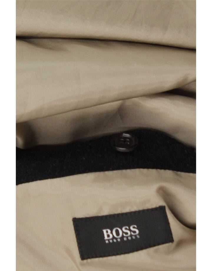 Ανδρικό πανωφόρι Hugo Boss UK 36 Small Black
