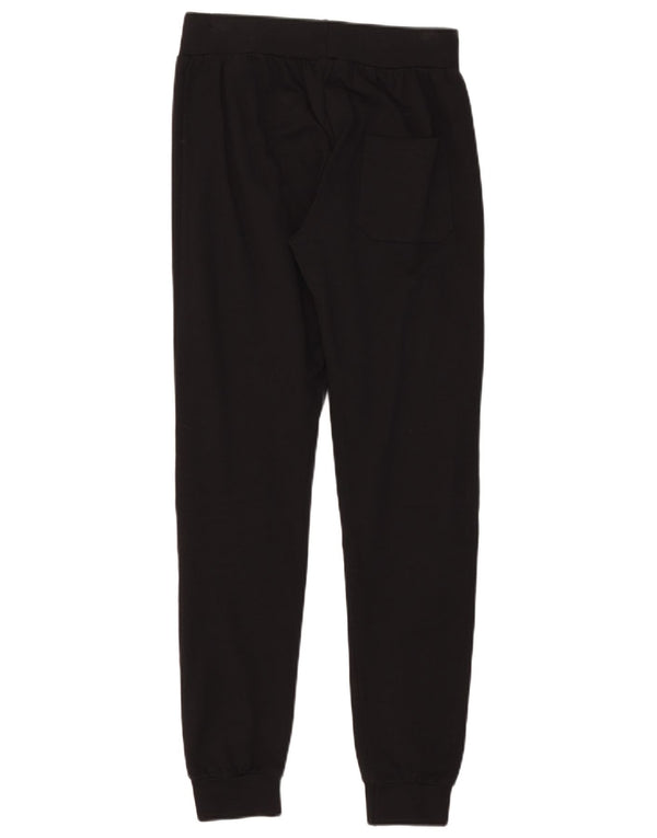 Kappa Girls Tracksuit Trousers Joggers 13-14 Years Black Cotton