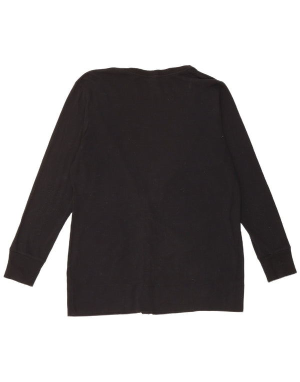 Marks & Spencer Γυναικεία Ζακέτα πουλόβερ UK 18 XL Μαύρο βαμβακερό