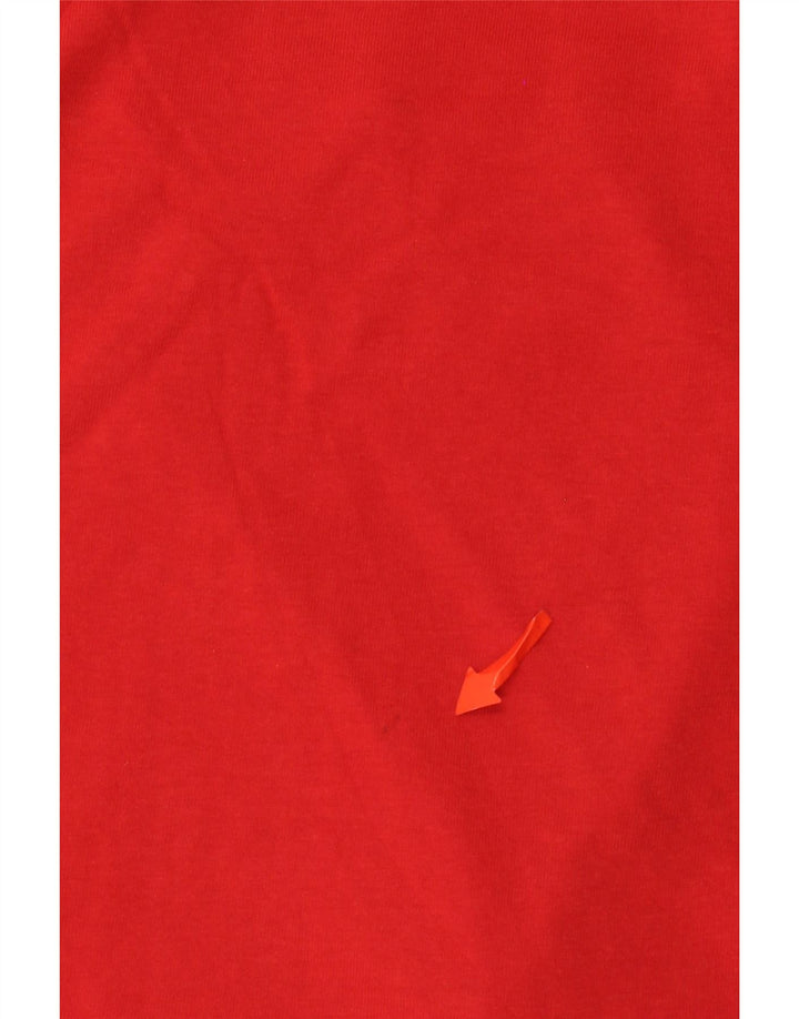 Ανδρικό T-Shirt Kappa Top μεγάλο κόκκινο βαμβακερό