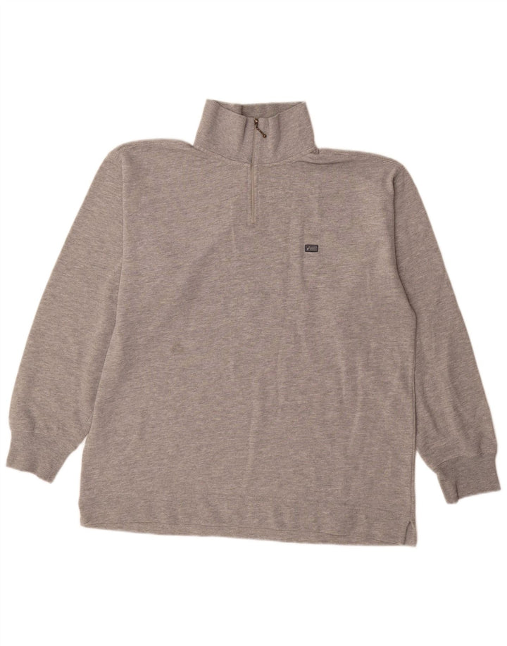 Ανδρικό φούτερ με φερμουάρ Asics Jumper Large Grey