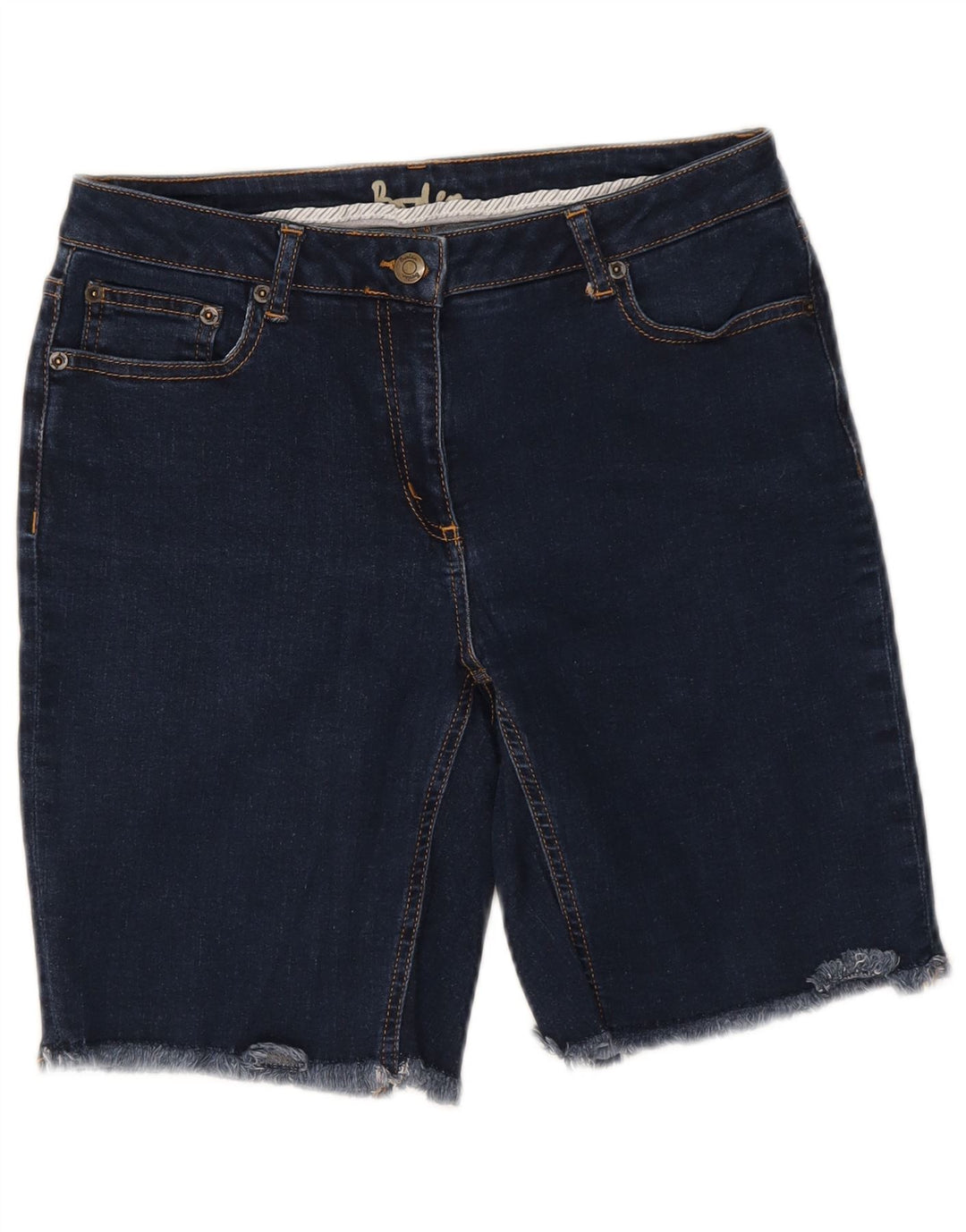 Γυναικείο τζιν σορτς Boden UK 12 Medium W28 Navy Blue βαμβακερό