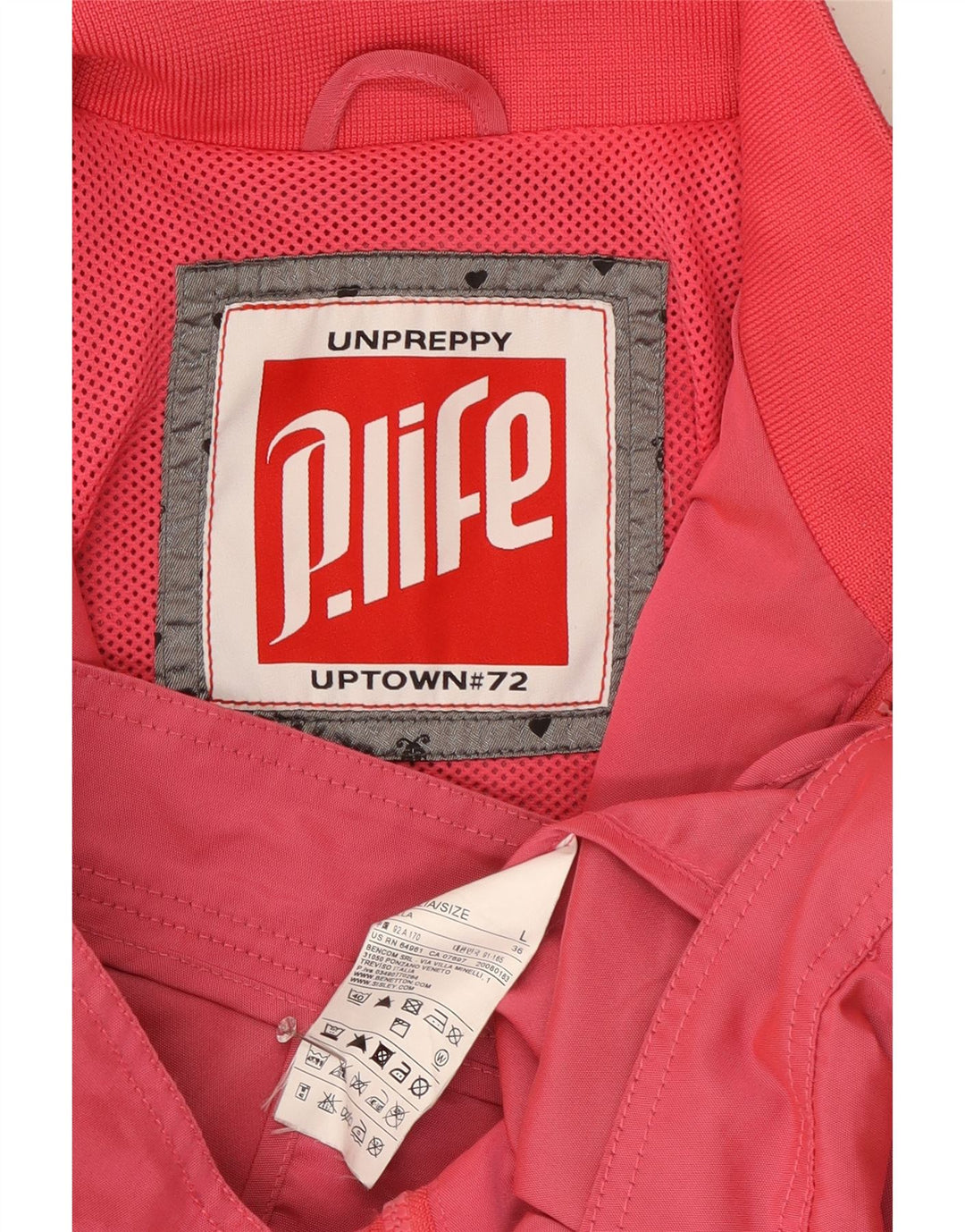 Playlife Γυναικείο Bomber Jacket UK 16 Large Pink Polyamide