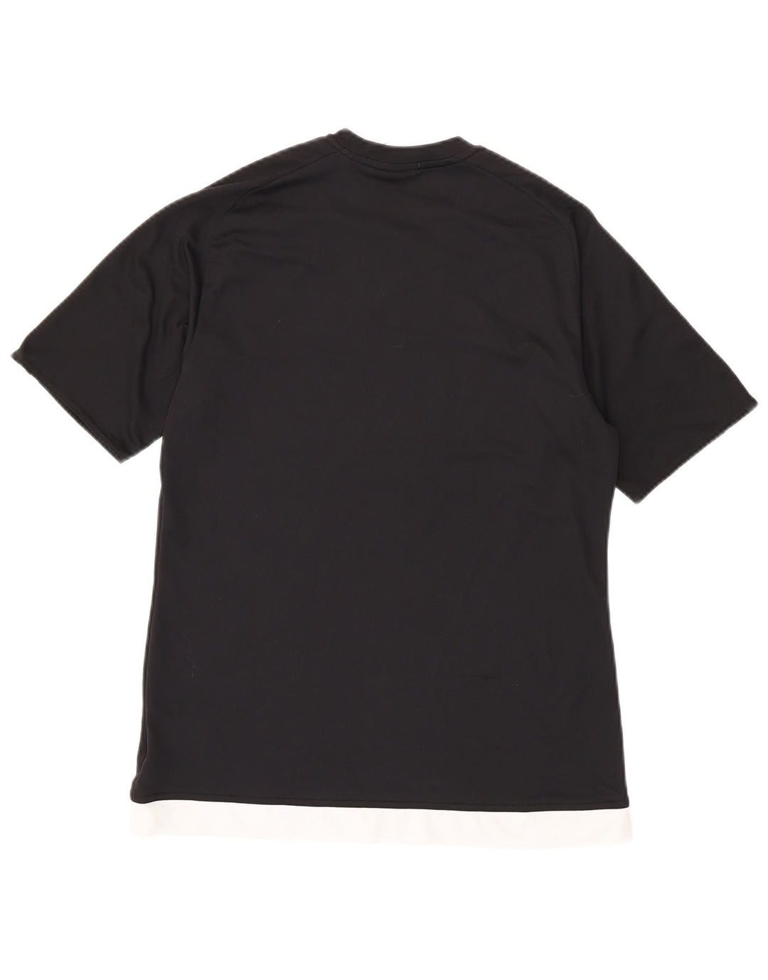 Ανδρικό T-Shirt Climalite ADIDAS Top Medium Black Colorblock Πολυεστέρας