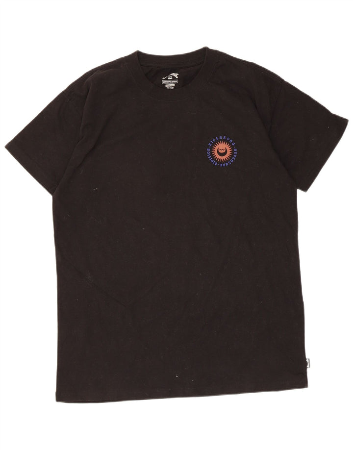 Ανδρικό γραφικό T-Shirt Billabong Top Μεσαίο μαύρο βαμβακερό