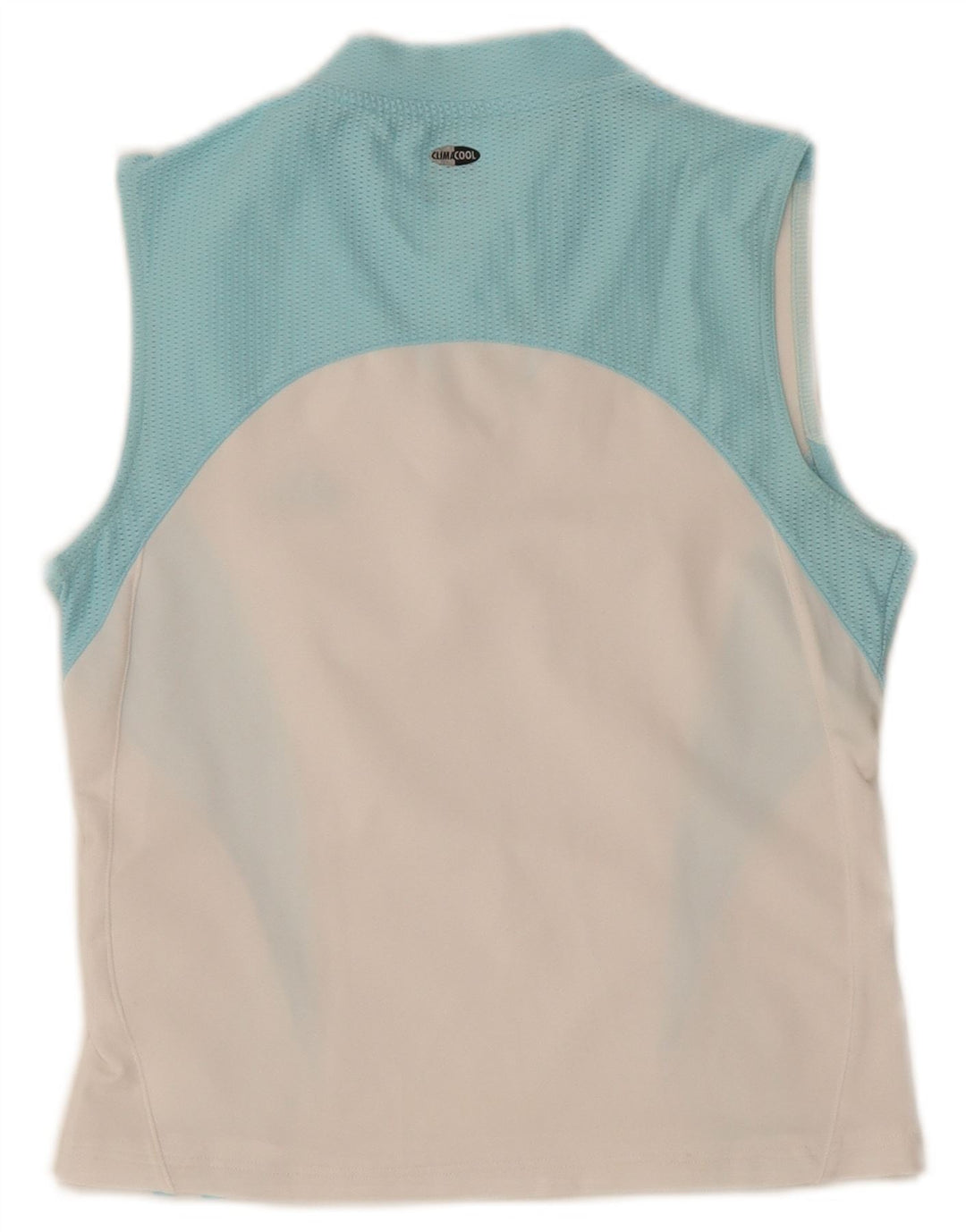 Adidas Γυναικείο Crop Vest Top UK 12 Medium White Colourblock
