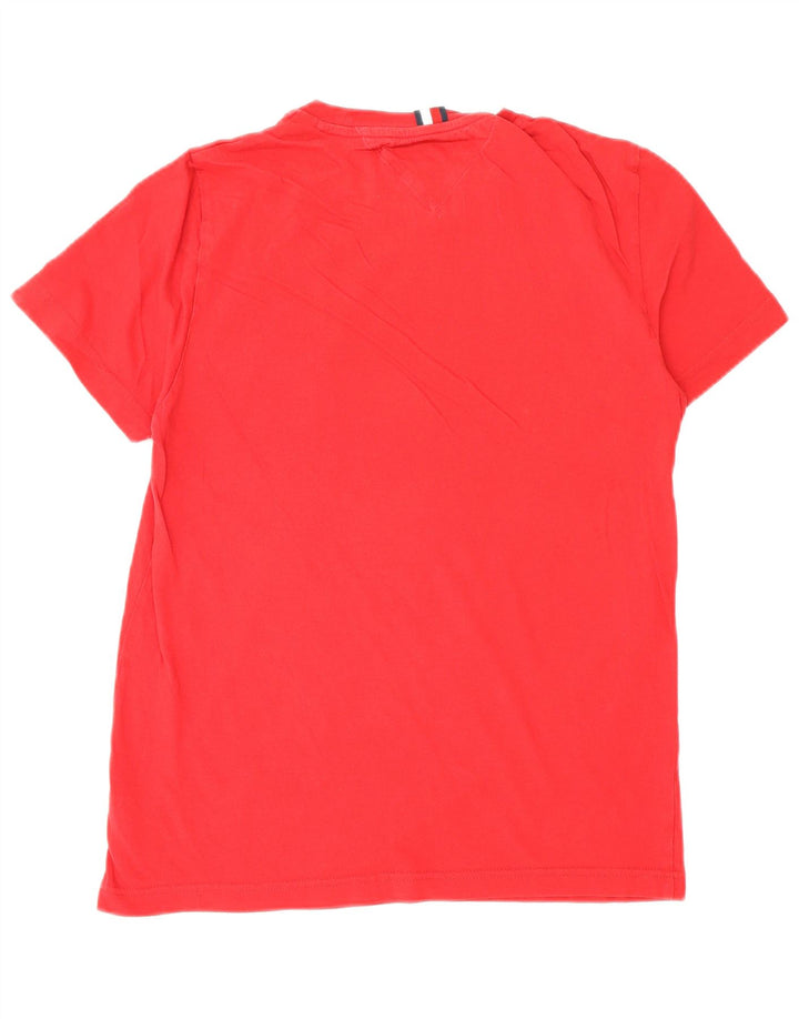 Ανδρικό T-Shirt Tommy Hilfiger Top Μικρό κόκκινο βαμβακερό