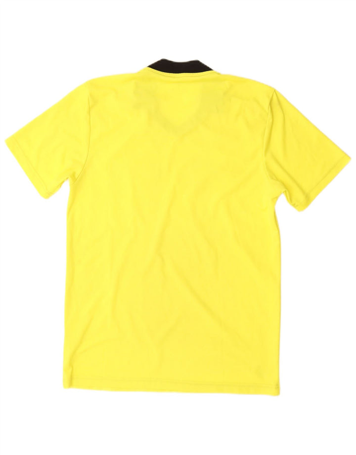 Ανδρικό πουκάμισο Adidas Climalite Polo Small Yellow Colourblock