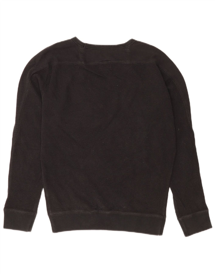 Ανδρικό φούτερ Diesel Jumper Μεσαίο μαύρο βαμβακερό