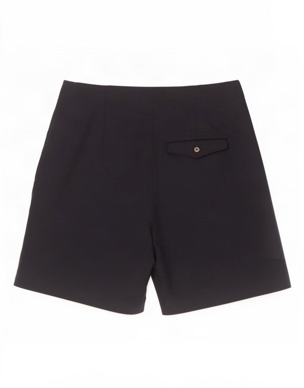 Marks & Spencer Γυναικείο φαρδύ σορτς Chino UK 14 Large W32 Navy Blue