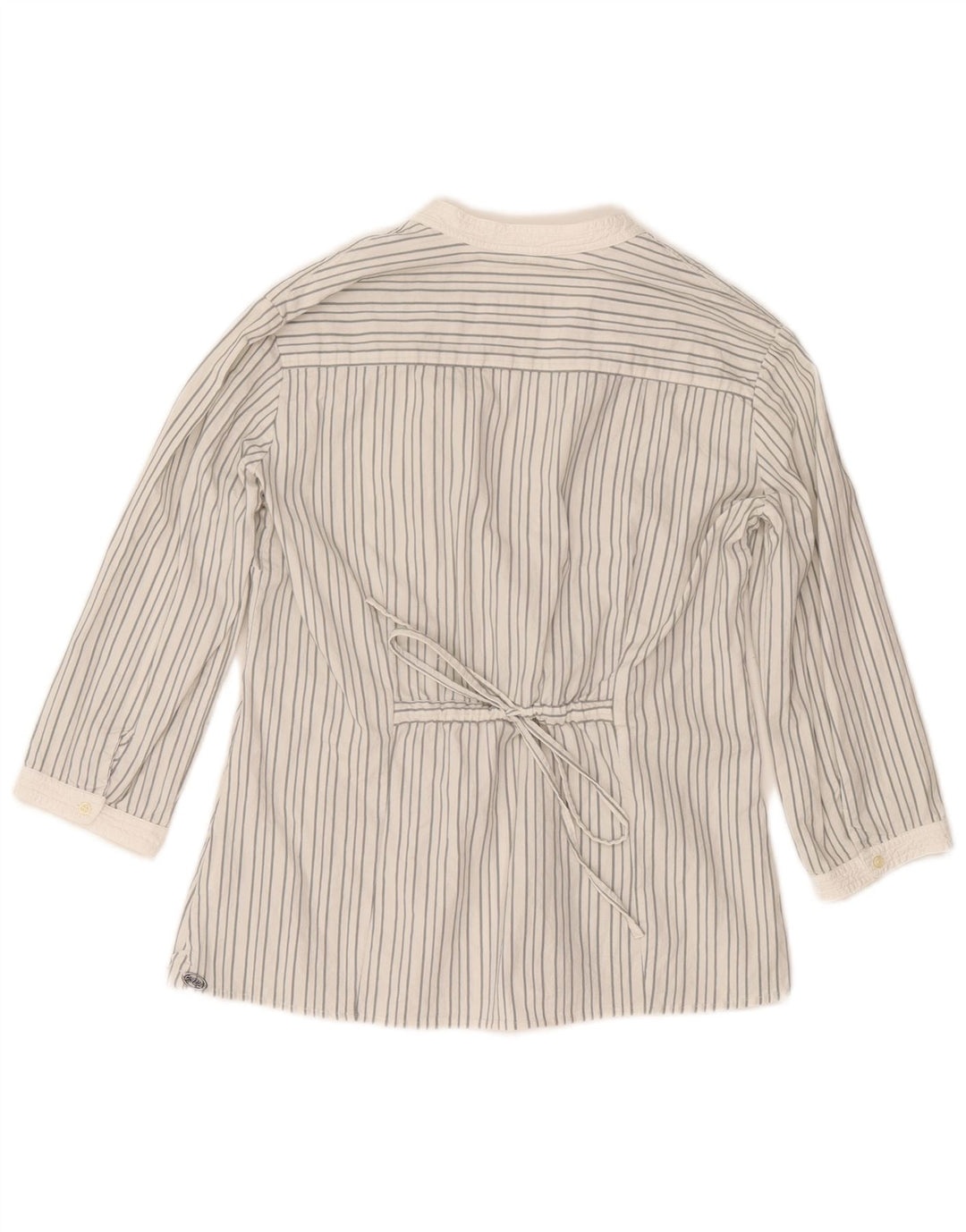 Γυναικεία μπλούζα Marlboro Classics 3/4 μανίκια τοπ EU 42 Large Grey Pinstripe