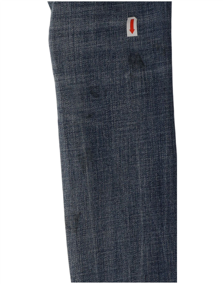 BKE Γυναικεία Billie Distressed Slim Fit Skinny Jeans W23 L29 Blue Cotton