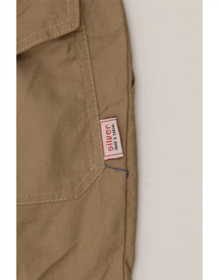 VINTAGE Womens Chino Shorts W28 Medium Beige Vintage Vintage and Second-Hand Vintage from Messina Hembry 