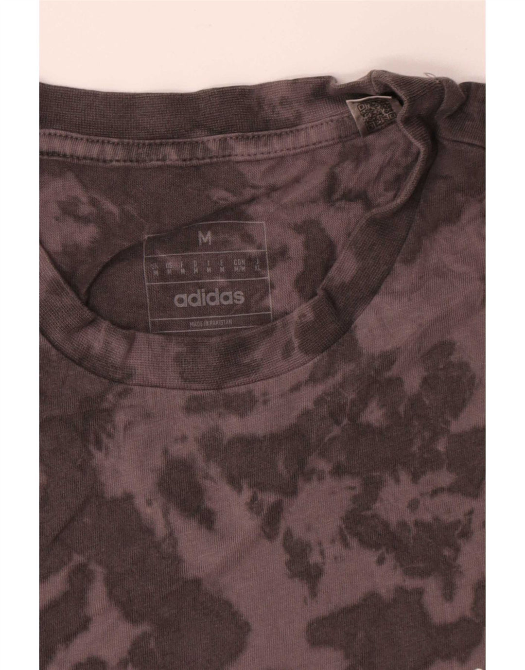Ανδρικό T-Shirt Adidas Top Medium Grey Tie Dye Cotton