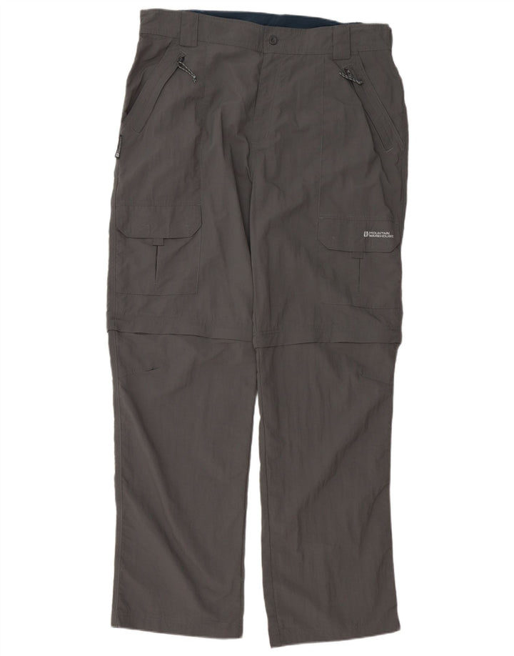 Mountain Warehouse Ανδρικό ίσιο παντελόνι Cargo W38 L34 Grey Nylon