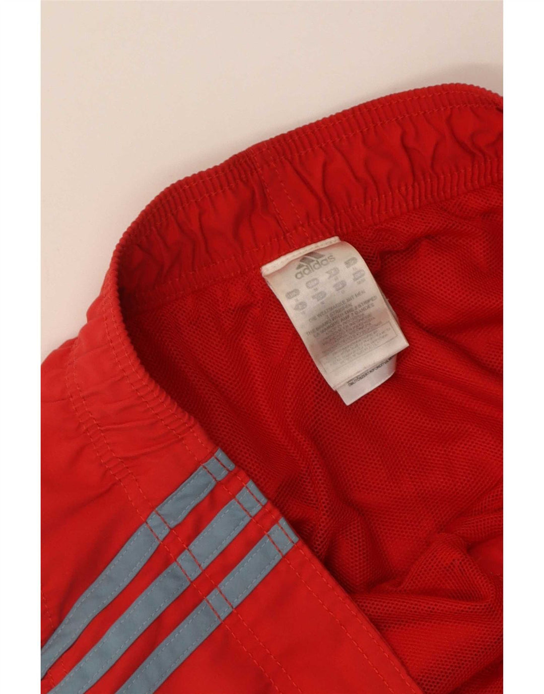 Ανδρικό σορτς κολύμβησης Adidas, μεσαίο κόκκινο πολυεστέρα
