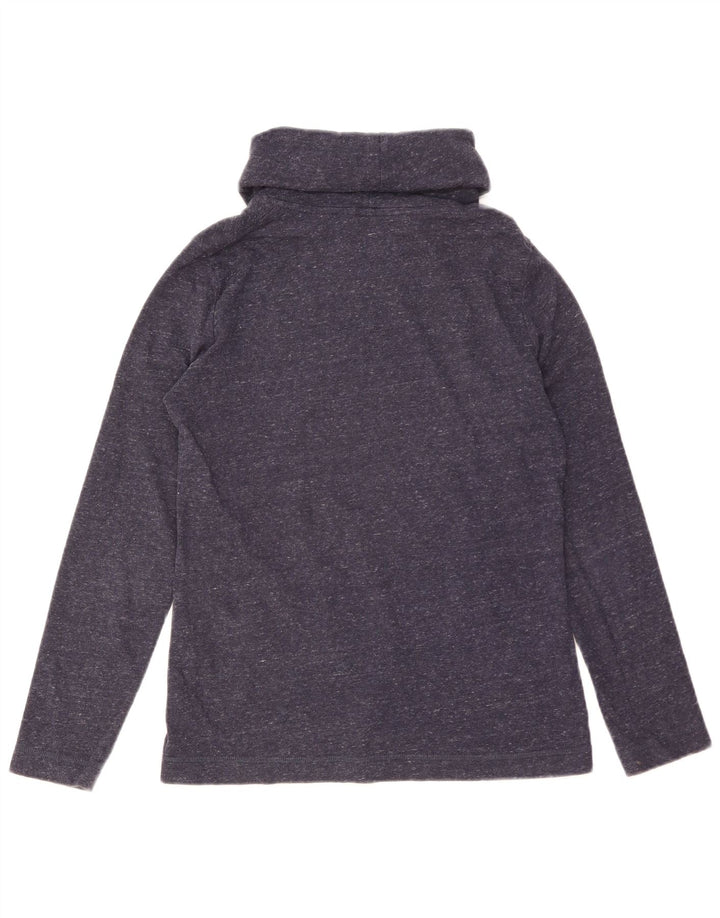 Marks & Spencer Γυναικεία φούτερ Jumper UK 10 Small Navy Blue Flecked