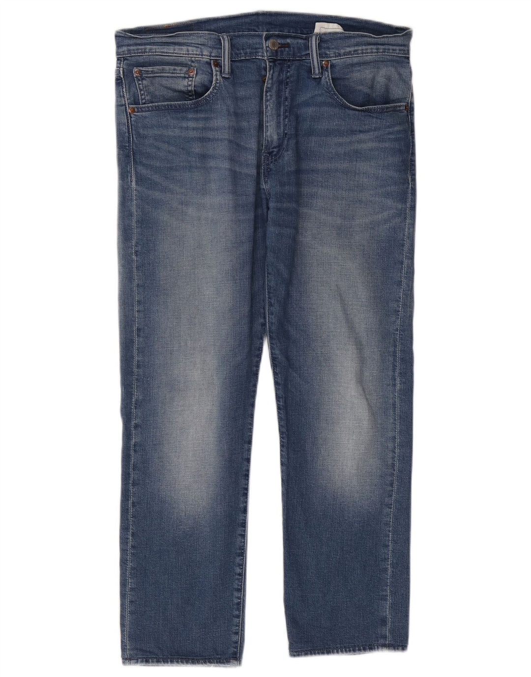 Levi's Mens 502 Tapered Jeans W32 L28 Blue Cotton