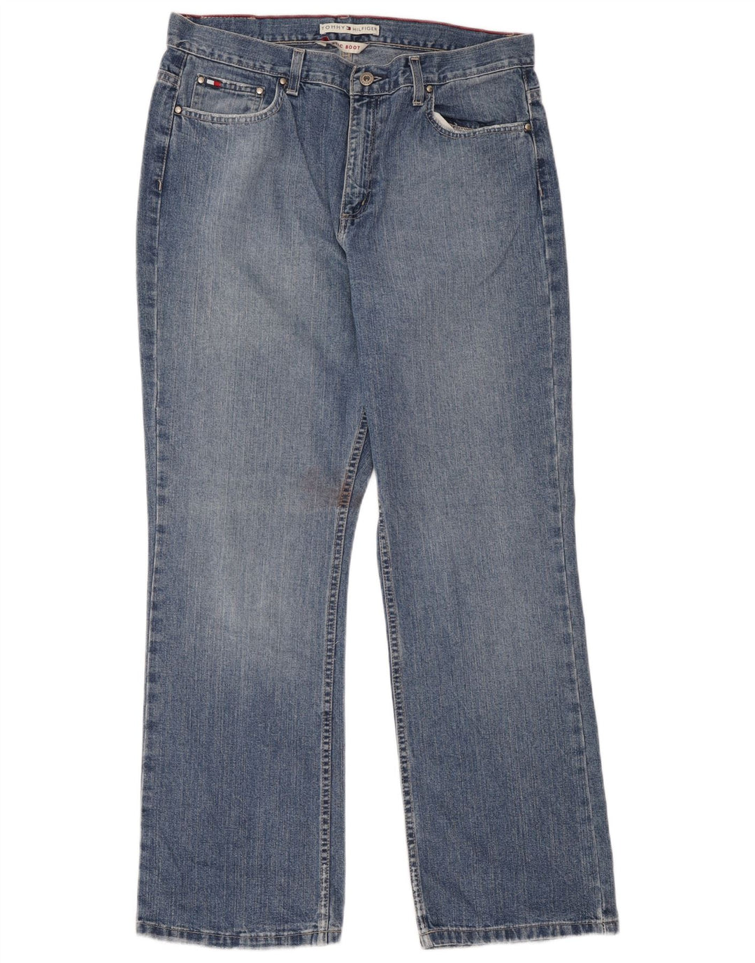 Tommy Hilfiger Γυναικείο Κλασικό Τζιν μποτάκι W36 L30 Μπλε βαμβακερό