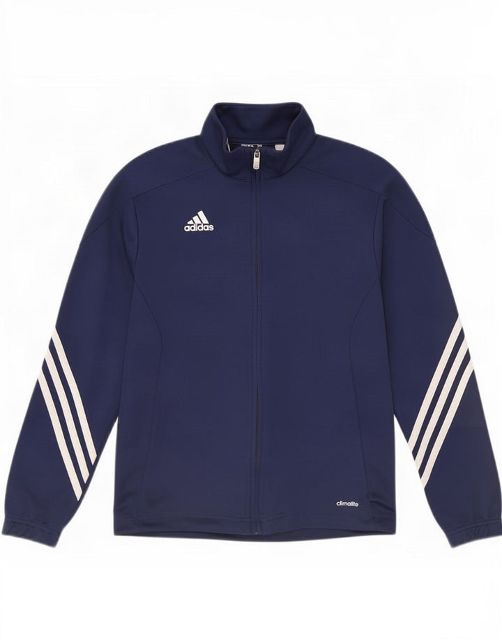 Adidas Boys Climalite αθλητική φόρμα 11-12 ετών Navy Blue Polyester