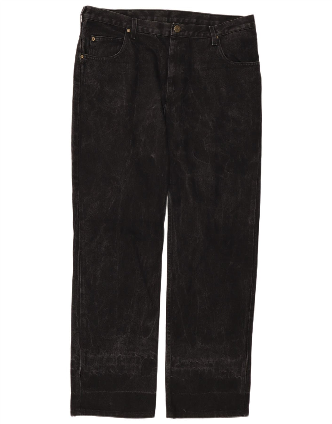 Ανδρικό τζιν Lee Brooklyn Comfort Straight W38 L32 Μαύρο βαμβακερό