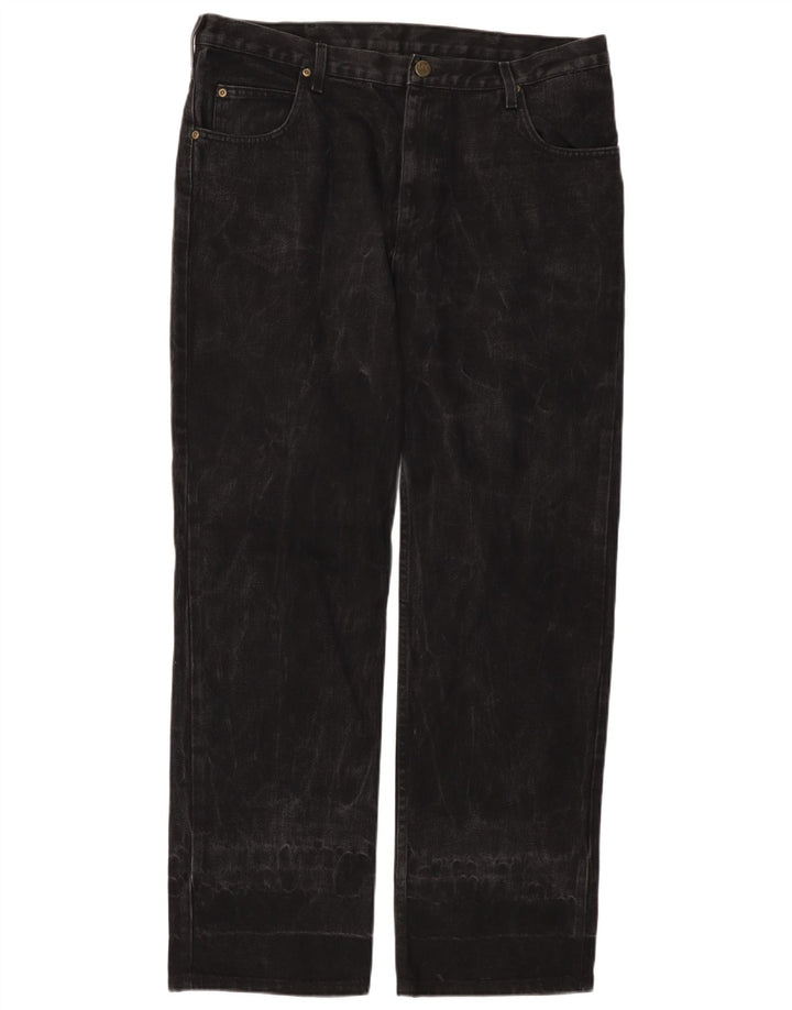 Ανδρικό τζιν Lee Brooklyn Comfort Straight W38 L32 Μαύρο βαμβακερό