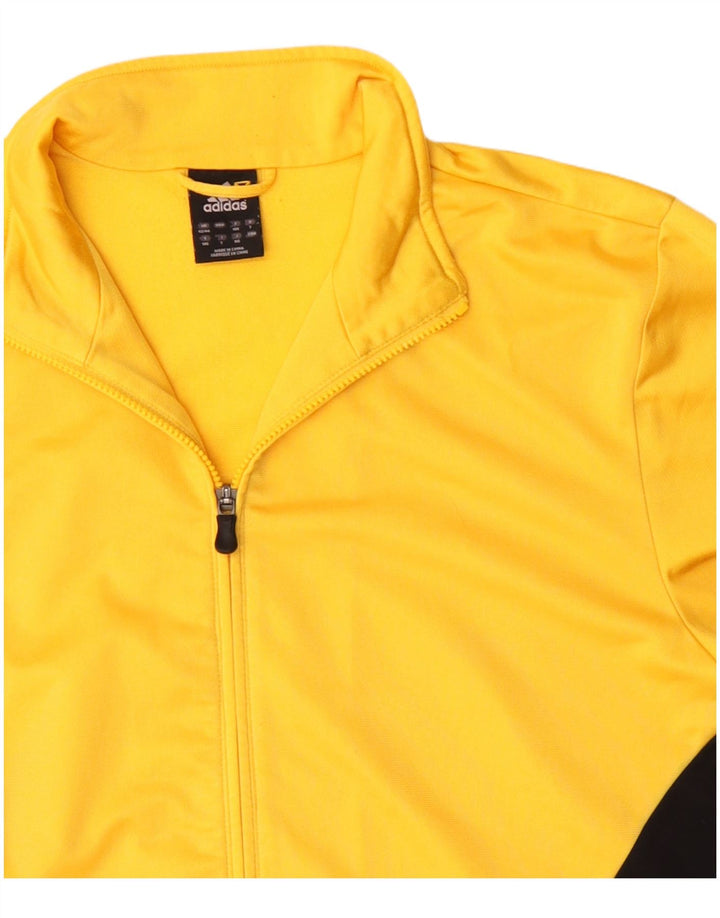 Ανδρική φόρμα Adidas Top Jacket UK 42/44 Large Yellow Colourblock