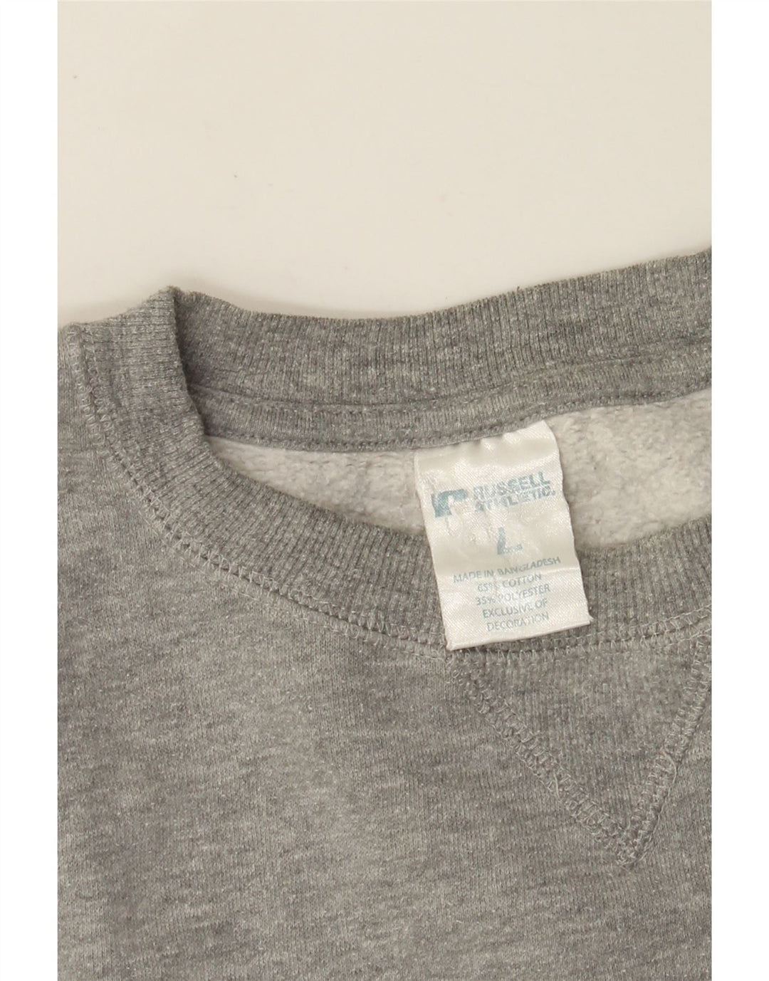 RUSSELL ATHLETIC Γυναικεία φούτερ Jumper UK 16 Large Grey Flecked