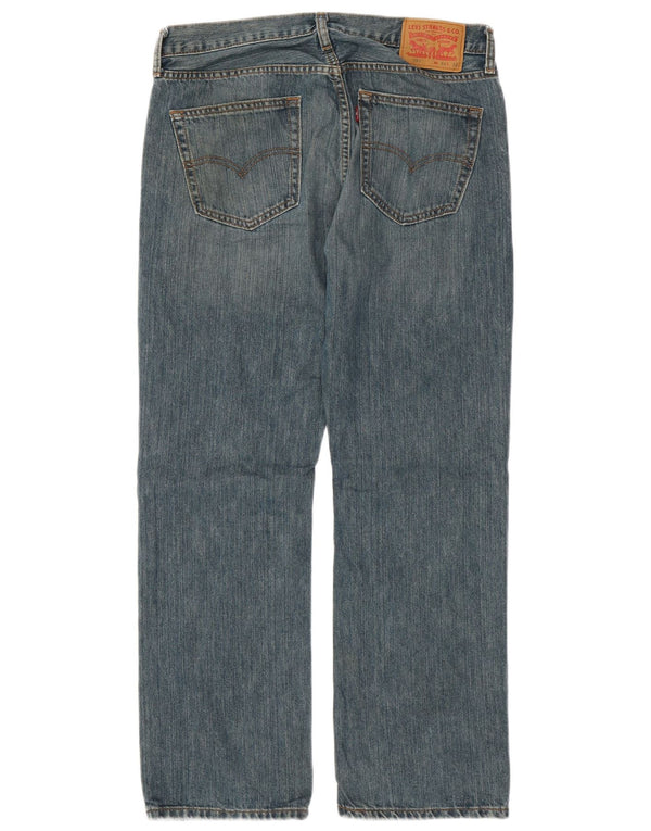 LEVI'S Ανδρικό τζιν 559 ίσιο W33 L32 Μπλε βαμβακερό