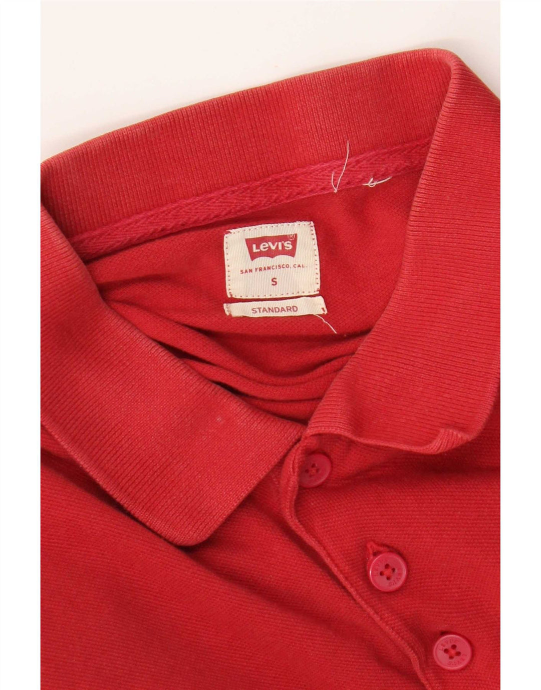 Ανδρικό πουκάμισο Levi's Standard Polo Μικρό κόκκινο